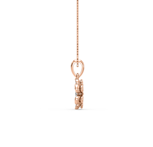Fedra Flower Diamond Pendant