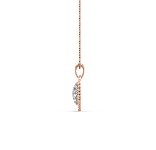 Laslow Heart Shaped Diamond Pendant