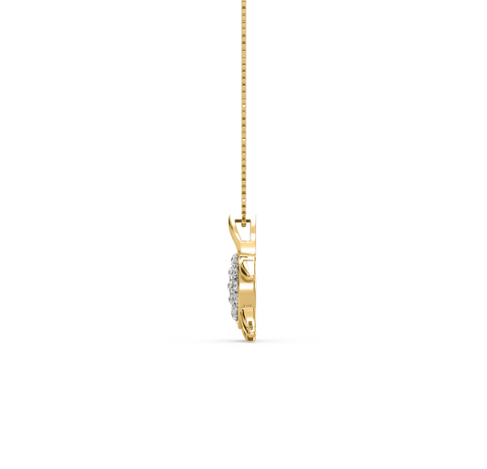 Agatha Turtle Diamond Pendant