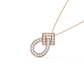 Jada Geometric Diamond Pendant