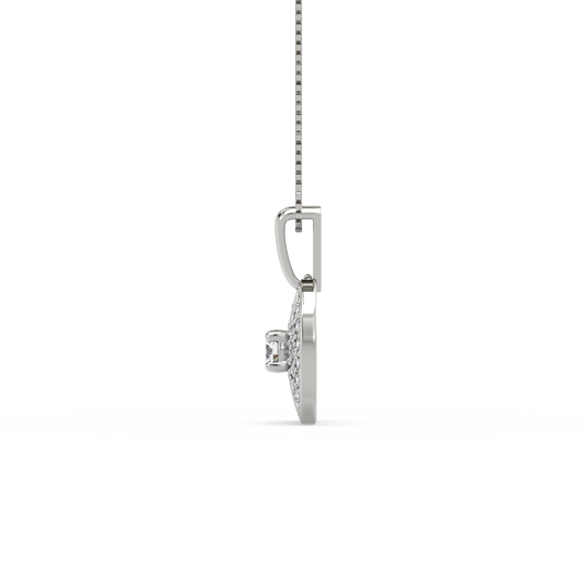 Millie Disc Diamond Pendant