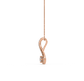 Katrina S-Shaped Diamond Pendant