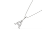 A Alphabet Diamond Pendant