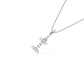 I Alphabet Diamond Pendant
