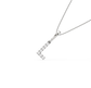 L Alphabet Diamond Pendant