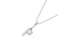 P Alphabet Diamond Pendant