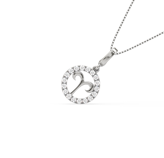 Adriana Aries Zodiac Pendant