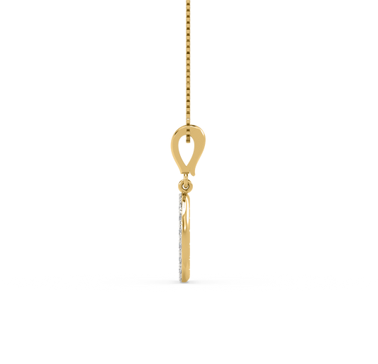 Goldie Gemini Zodiac Pendant