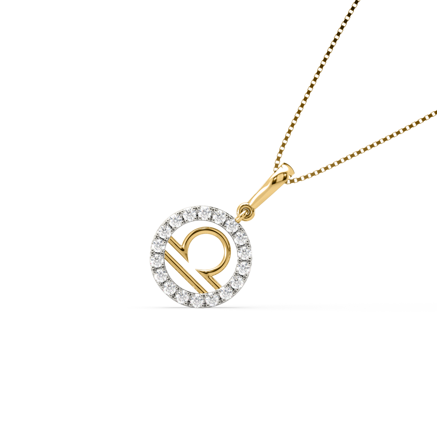 Louise Libra Zodiac Pendant