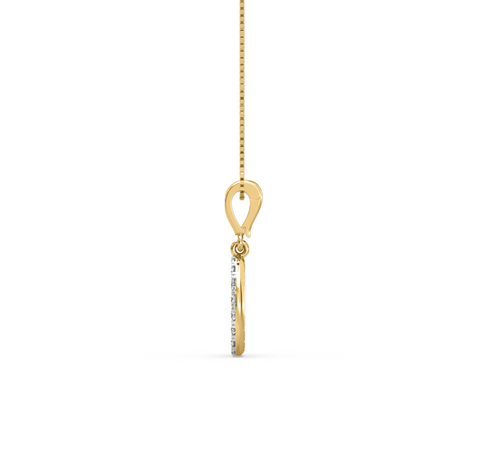 Amber Aquarius Zodiac Pendant