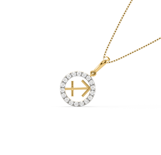 Shirley Sagittarius Zodiac Pendant