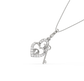 Bonnie Heart LocknKey Pendant
