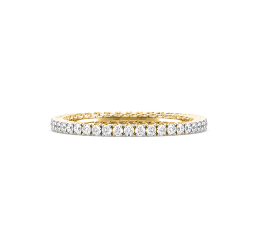 Sarah Classic Stackable Diamond Band