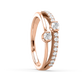 Elsa Linear Diamond Ring
