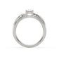 Delilah Entwined Solitaire Ring