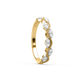Alice Ripple Stackable Diamond Ring