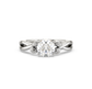 Erica Intertwined Solitaire Ring