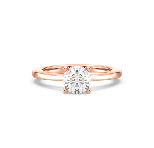 Cora Solitaire Diamond Ring