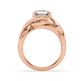 Zaria Twist Solitaire Diamond