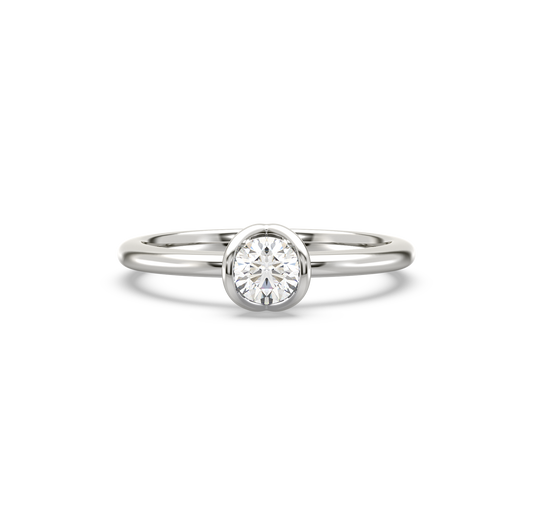 Jaden Nest Solitaire Ring