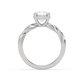 Faith Braided Solitaire Diamond