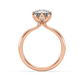 Sylvia Solitaire Diamond Ring