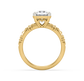 Sienna Flower Solitaire Diamond Ring