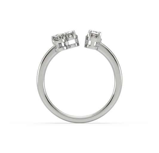 April Petal Diamond Ring