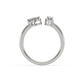 April Petal Diamond Ring