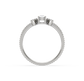 Ria Double Arrow Diamond Ring