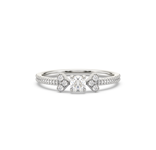 Ria Double Arrow Diamond Ring