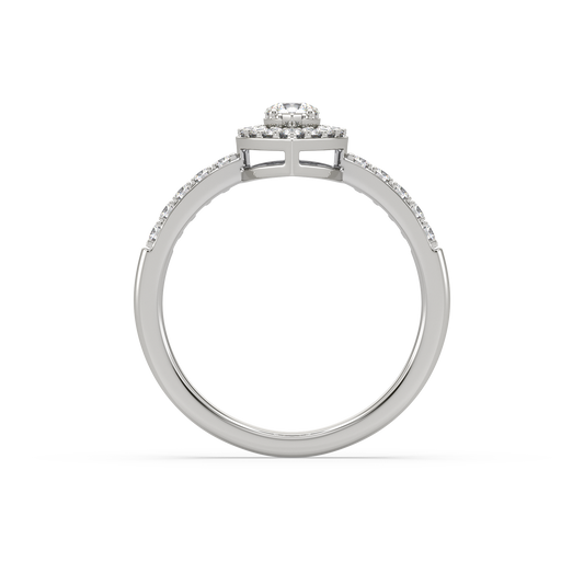 Scarlett Dewdrop Ornate Ring