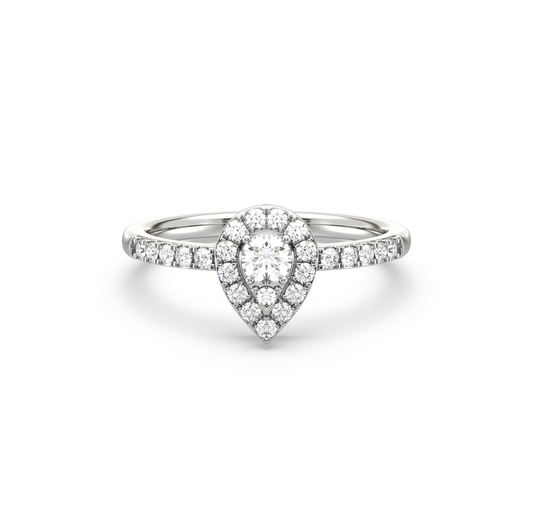 Scarlett Dewdrop Ornate Ring