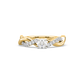 Alyssa Wave Solitaire Diamond Ring