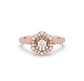 Holly Ornate Floral Ring