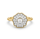Cassia Blooming Flower Ring