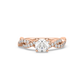 Nyla Twisted Solitaire Diamond Ring