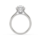 Carrie Raised Solitaire Ring