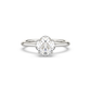 Carrie Raised Solitaire Ring