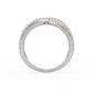 Aurora Criss Cross Diamond Ring