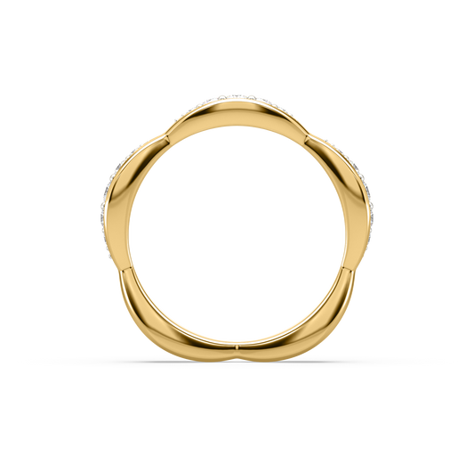 Vera Waterfall Stackable Diamond Ring