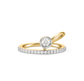 Gia Shooting Star Diamond Ring