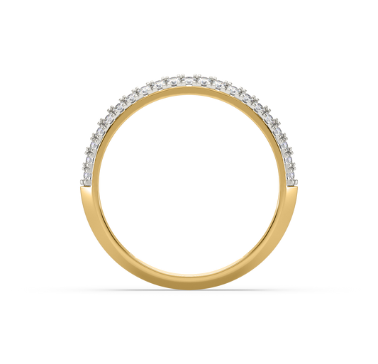 Jane Halo Stackable Diamond Ring