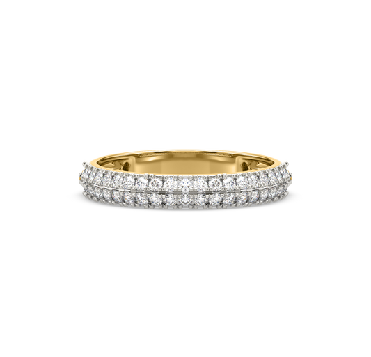 Jane Halo Stackable Diamond Ring
