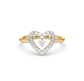 Liana Heart Shaped Diamond Ring