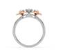 Isabella Floral Orb Diamond Ring