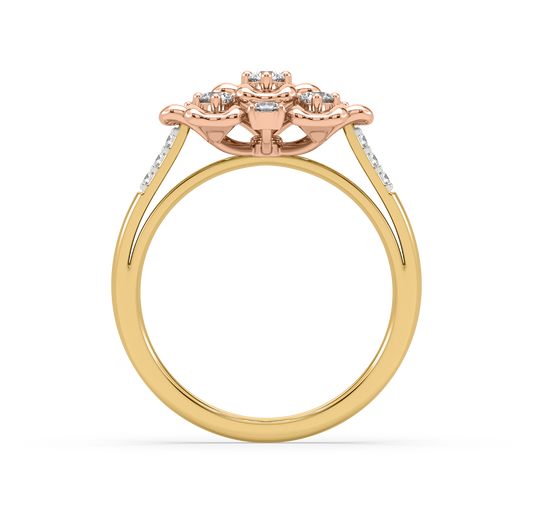 Iris Blooming Diamond Ring