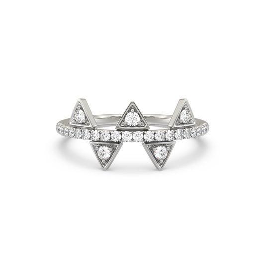Dana Spike Diamond Ring