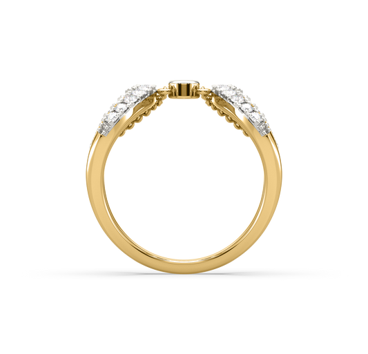 Aurora Fashion Drop Diamond Ring