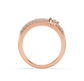 Ishta 3 Line Diamond ring